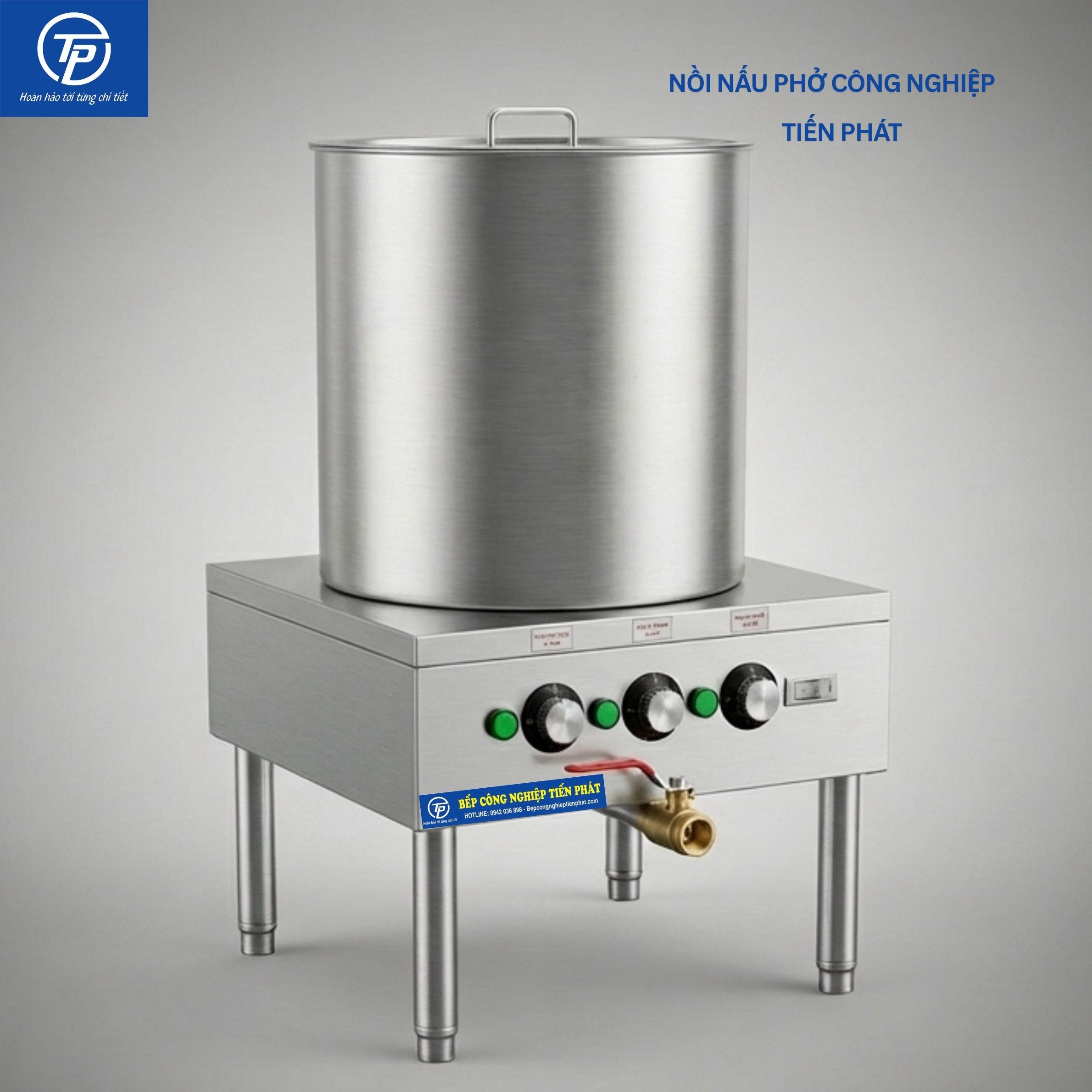 Nồi Nấu Phở Dùng Điện 100 Lít